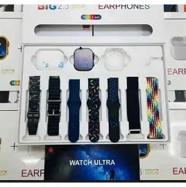 I20 Ultra Max Suit 10 In 1 Smart Watch With Airpods Comfortable Wear Stylish Design For Daily Use And Fashion Needs