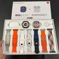 I20 Ultra Max Suit 10 In 1 Smart Watch With Airpods Comfortable Wear Stylish Design For Daily Use And Fashion Needs
