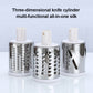 Manual Vegetable Drum cutter Slicer Multifunctional Round Slicer